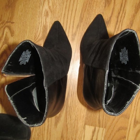 Jennifer Lopez Half Boots with Zipper on Sides - Picture 6 of 16